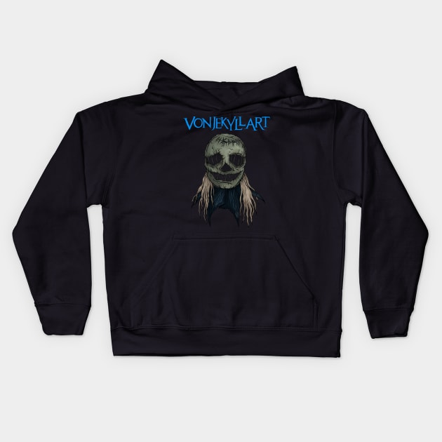 Executioner (Color) Kids Hoodie by VonJekyllArt